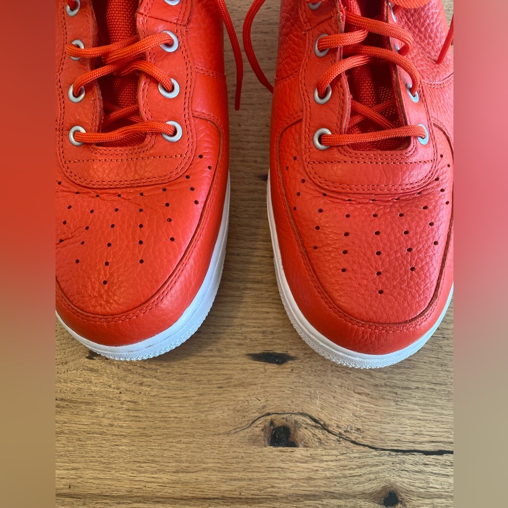 Nike SF AF1 Mid Team Orange Sneakers Men’s 13 Preowned - Picture 2 of 11